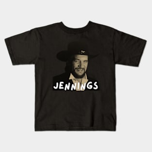 waylon jennings Kids T-Shirt